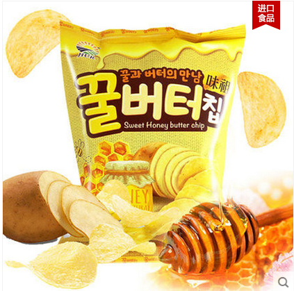 九日蜂蜜黄油薯片 九日蜂蜜黄油薯片